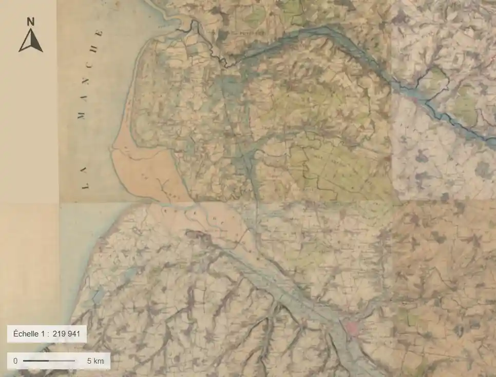 Carte de l'Etat Major - 1820-1866