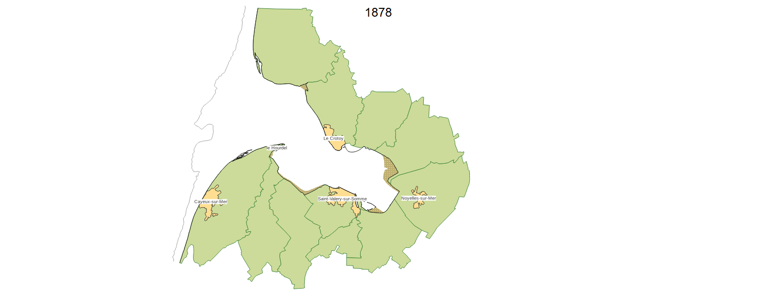 Evolution des mollières de la baie de Somme entre 1878 et 2012. Animation réalisée par Vincent Blanc dans le cadre d'un projet en association avec l'Association du Somme II