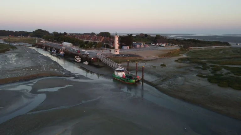 Village du Hourdel vu du ciel