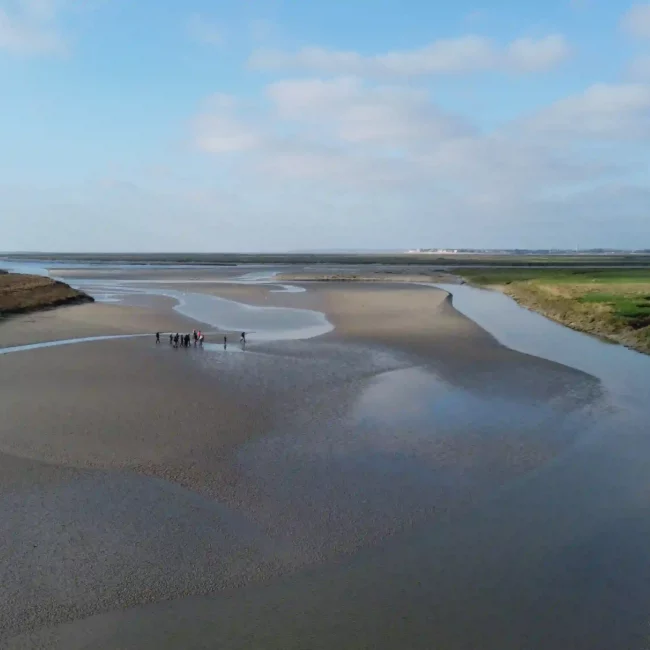 Paysage baie de Somme
